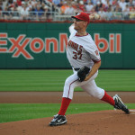 The early innings have been a real grind for Strasburg this year --(Photo credit: Scott Ableman)